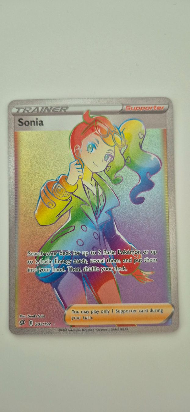 Pokémon Sammelbilder & Trading cards: Carte Pokemon Sonia – Neu (gemäss Beschreibung) aus Lausanne von malimar3