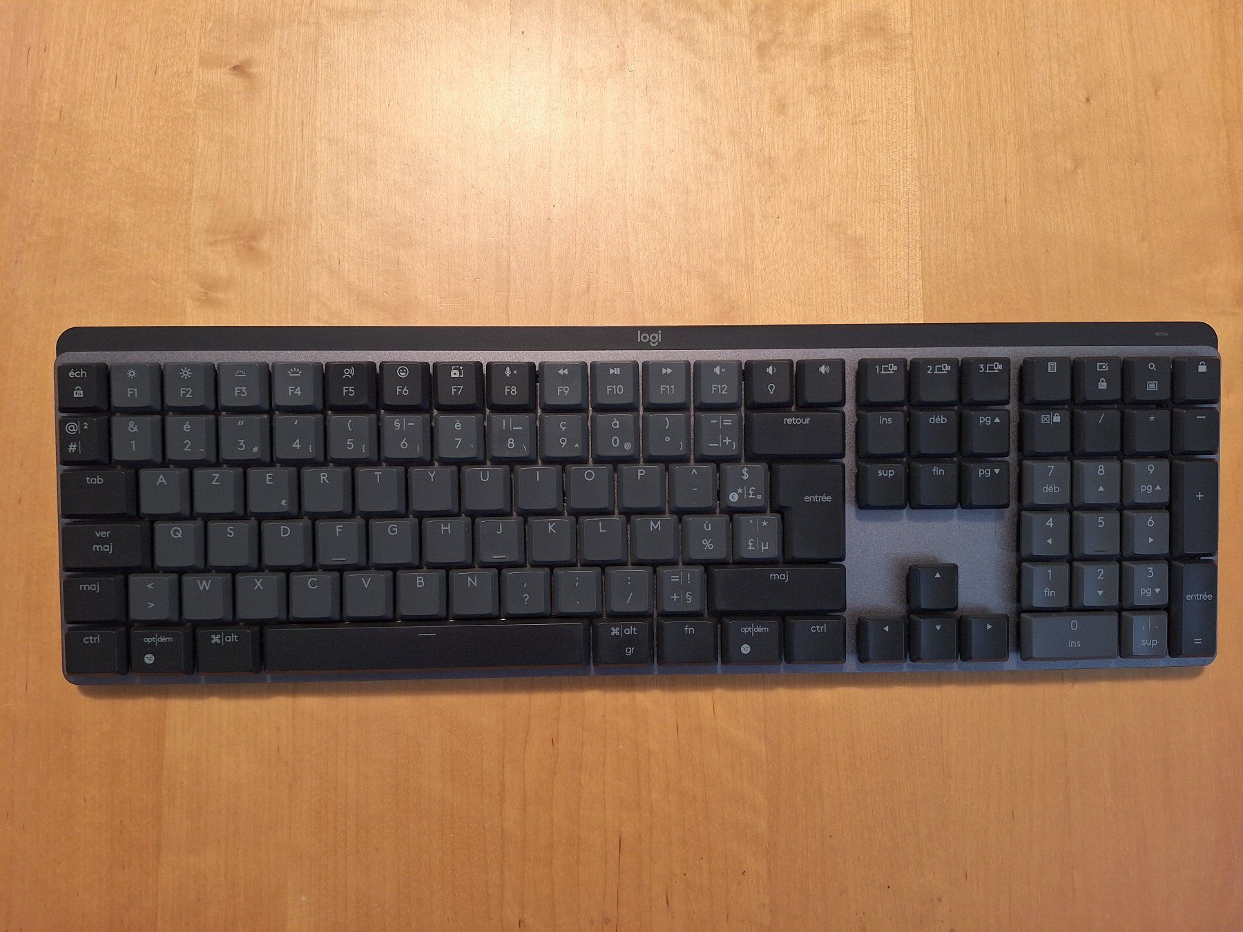 Logitech Tastiere: Clavier Logitech MX Mechanical - AZERTY - FRENCH – Usato da GENEVE venduto da xxx59712 1
