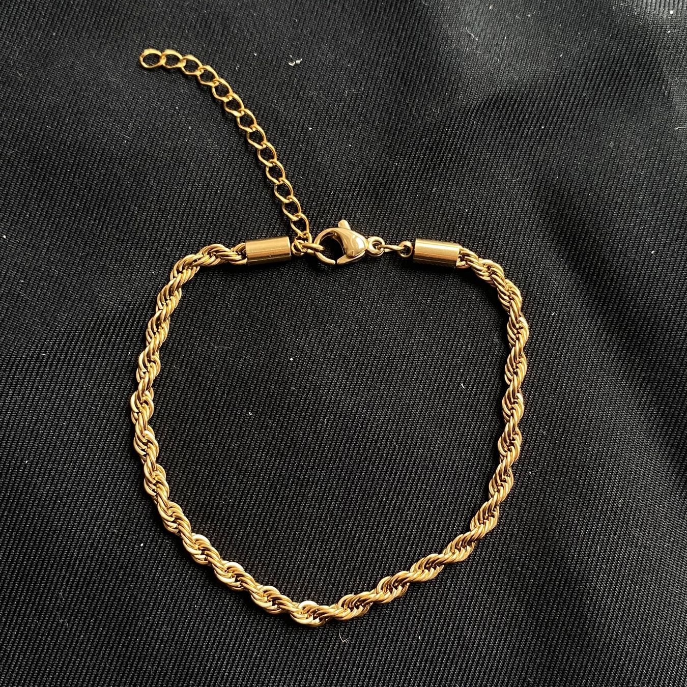 Bracciali & Braccialetti: 18KGP Panzerkette In Gold – Nuovo (secondo la descrizione) da Givisiez venduto da sgu_k58r