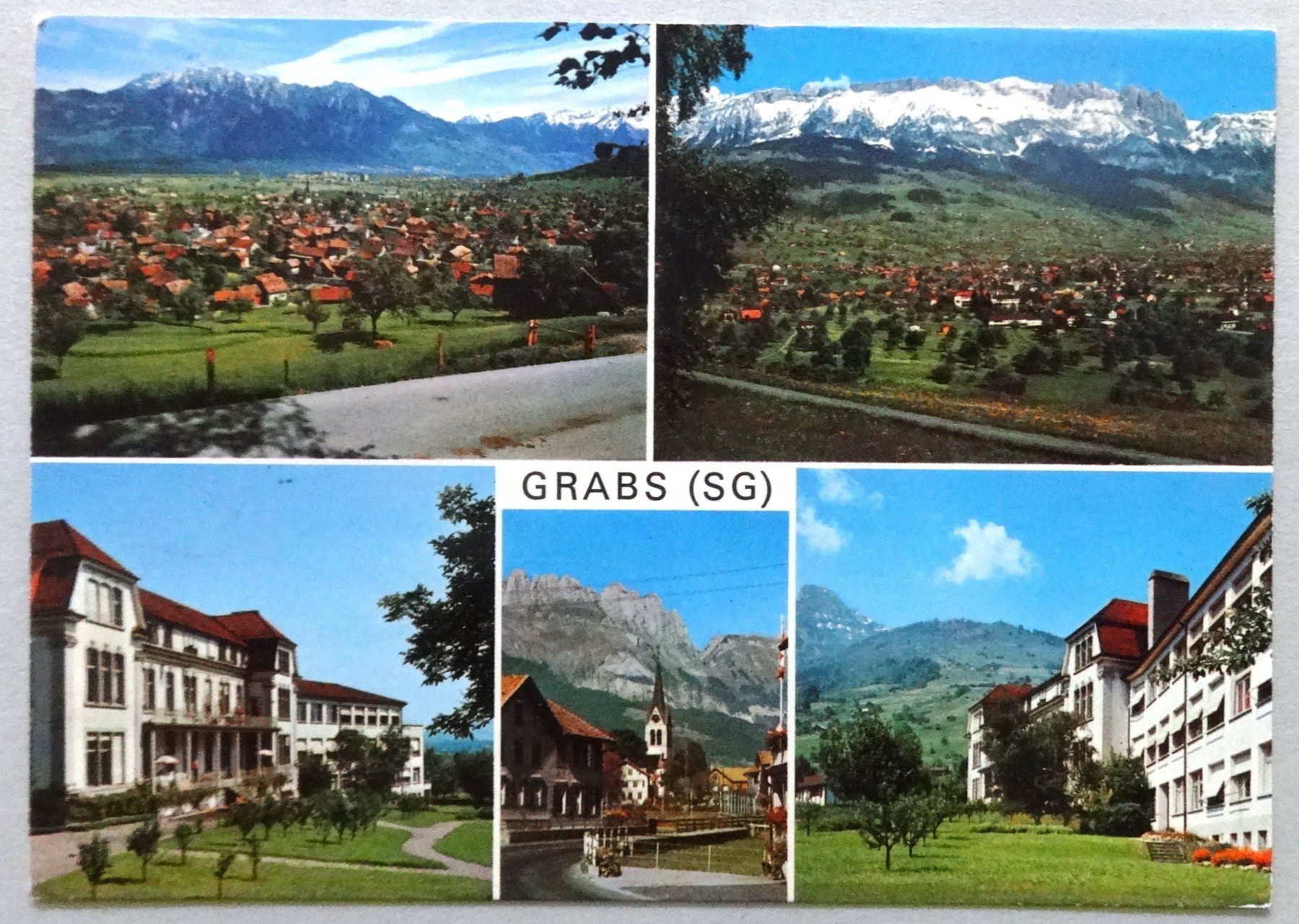 Cartes postales: Grabs (SG) – D'occasion à Fétigny par Billy2miny