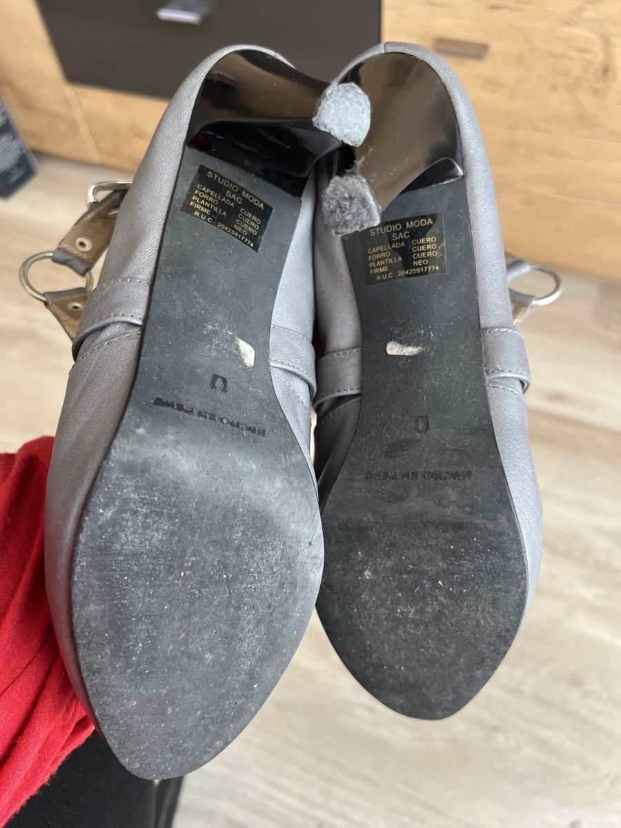 Scarpe da donna: Leder Schuhe Milano Bag gr. 40 mit Plattform – Usato da Triesen venduto da bubita 7