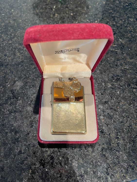 Feuerzeugbasis Für Zippo – Metall-Dichtungsset Mit Wattepad, Ersatzfeuerstein-Platz, Golden
