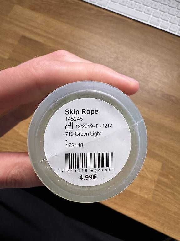 Corde per saltare: Energetics Springseil Skip Rope Grün 304 cm – Usato da Zug venduto da jonasg 3
