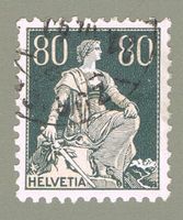 sitzende Helvetia 141 y