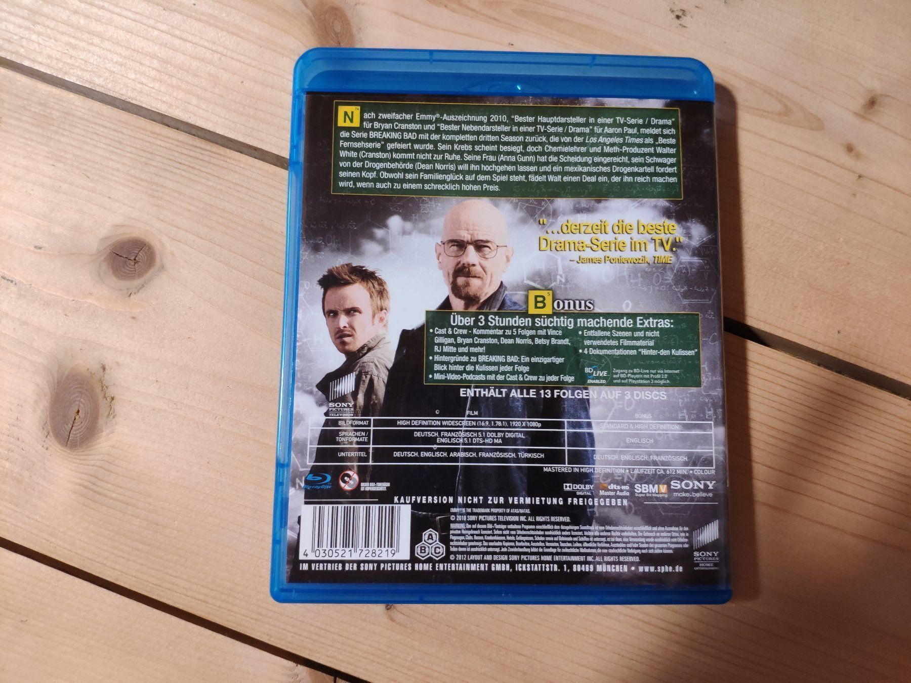 Tutti i DVDs: Breaking Bad - Season 3 – Usato da Wasterkingen venduto da Palu17 2