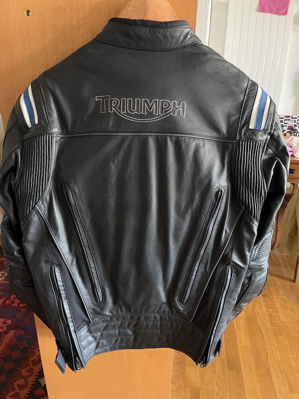 Triumph Jacken: Motorrad-Lederjacke Triumph, Grösse 40/50, mit Protekoren – Gebraucht aus Zürich von MyJewelryRoutine 2