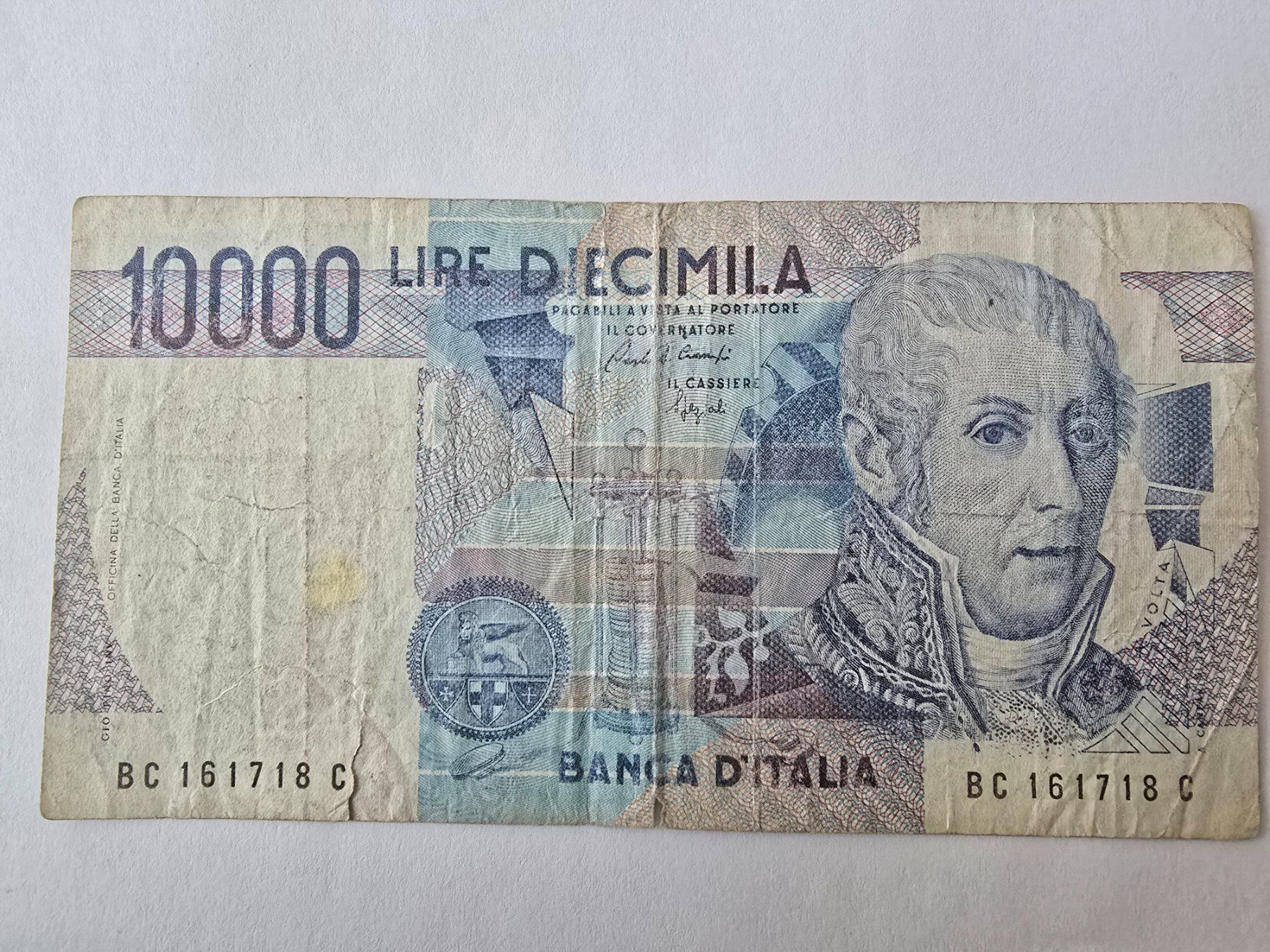 Banconote: 10.000  Lire 1984 – Usato da Neuenhof venduto da brasvarela