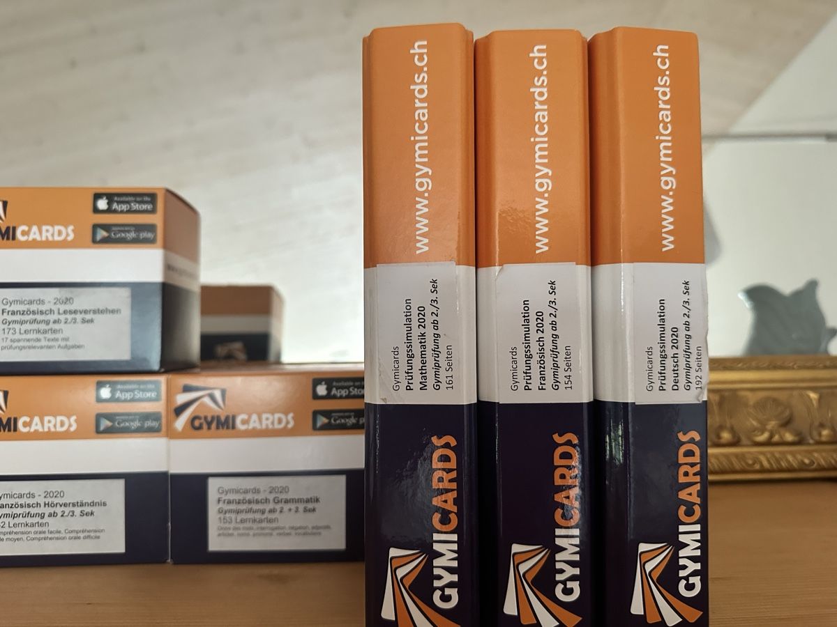 Bücher: Grosses Set Gymicards – Gebraucht aus Frümsen von Wesley2009 3