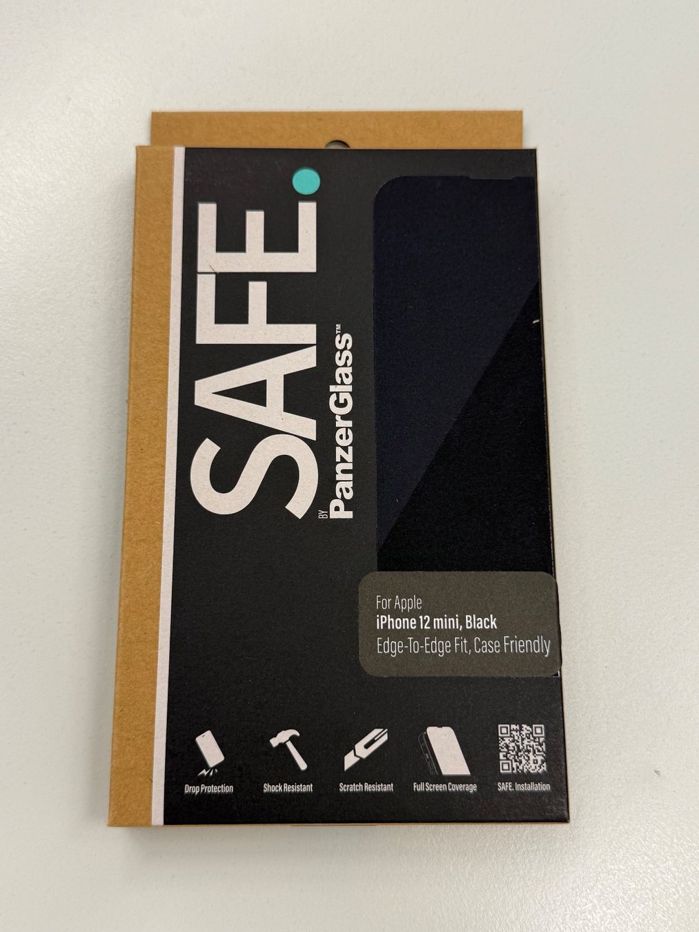 Apple Covers & Schutzfolien: VERRE TREMPÉ Noir iPhone 12 mini – Neu und originalverpackt aus Zug von ElPhone