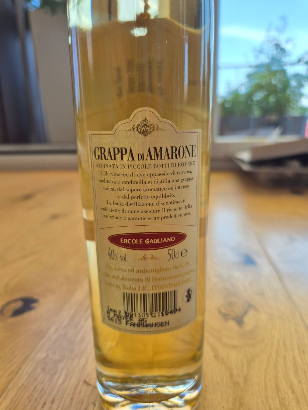 Bevande alcoliche: GRAPPA DI AMARONE 50cl. Ercole Gagliano – Nuovo e nell'imballaggio originale da Baar venduto da tess01 2