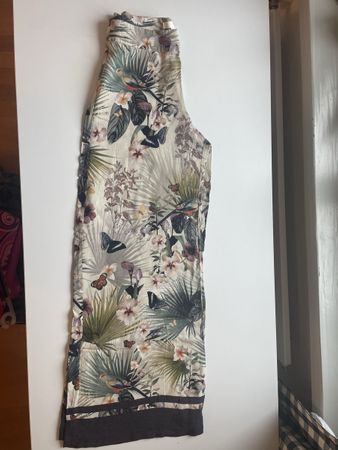 H&M weite Hose Dschungelprint, Gr. M