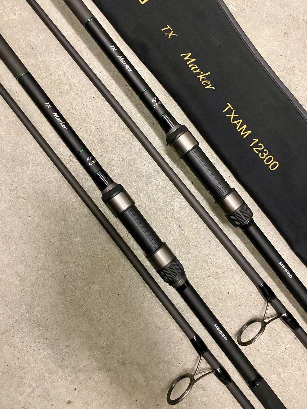 Shimano Angelruten: 2x Shimano TX-A Marker 3.60m Karpfenruten – Neu und originalverpackt aus Trimbach von duri.. 2
