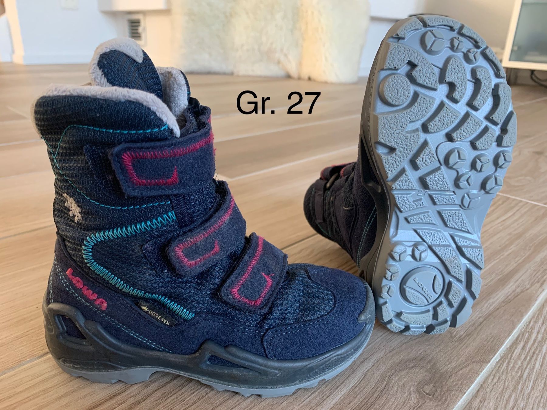 Lowa Scarpe per ragazze: Lowa Milo Goretex Winterstiefel Gr. 27 – Usato da Rudolfstetten venduto da Joyw