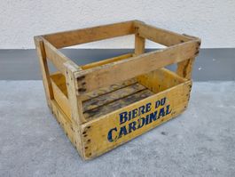 alte Holzkiste CARDINAL BIER 1964 Kiste Bierkiste Harass