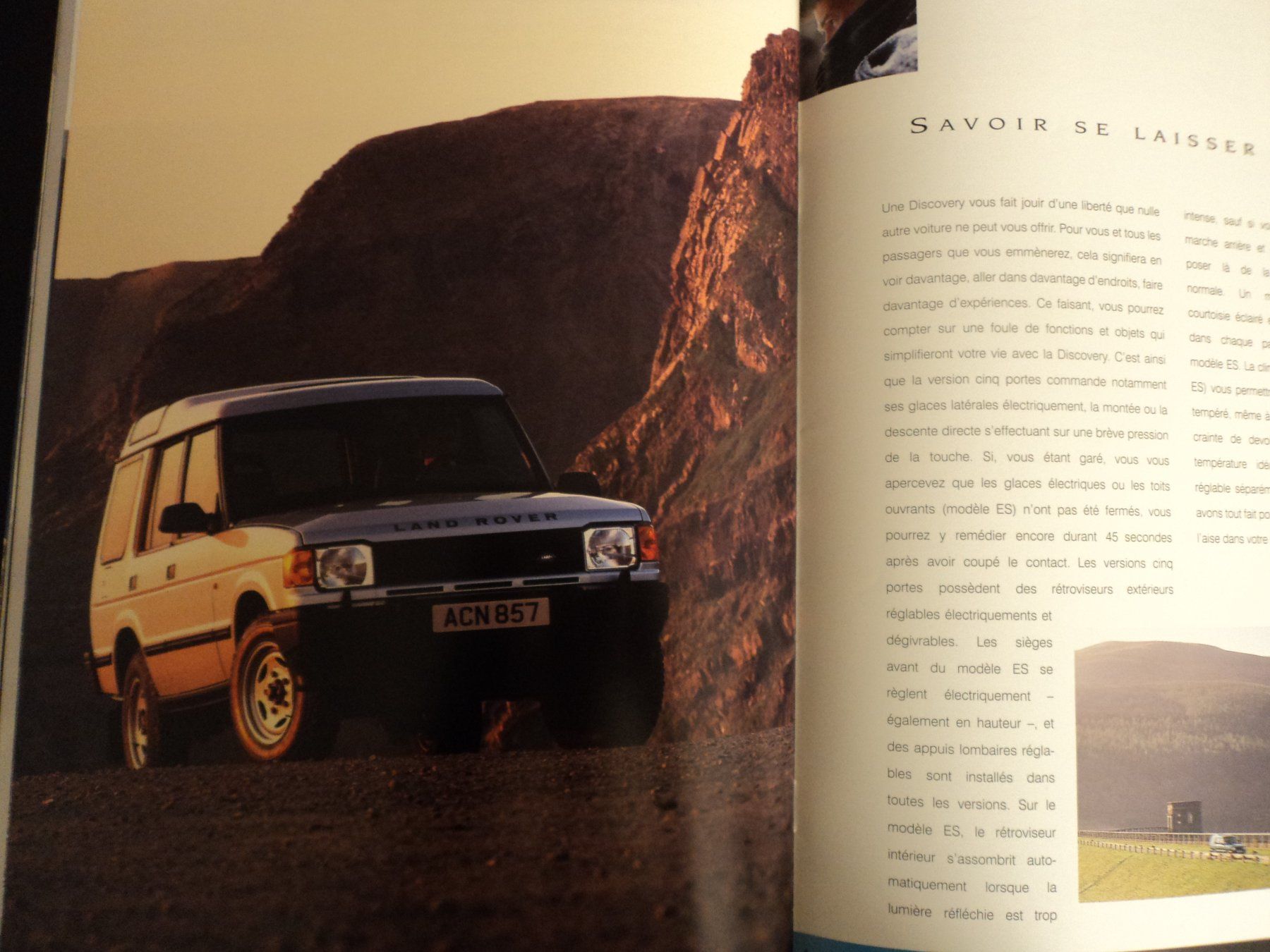 Land Rover Documenti: Prospekt Land Rover Discovery 1995 – Usato da Schwarzenburg venduto da modelCARama 7