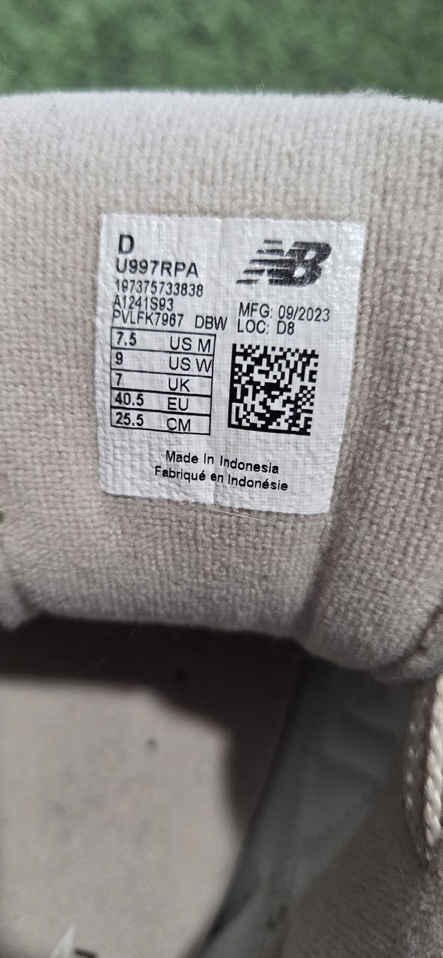 New Balance Scarpe da uomo: New Balance U997RPA, Gr. 40.5, – Usato da Rapperswil SG venduto da lemiii 4