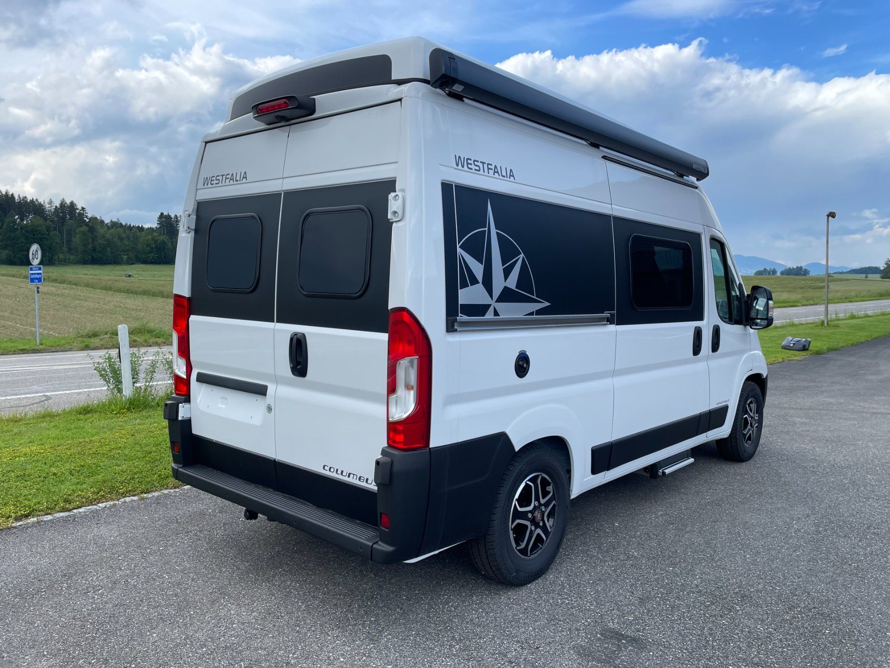 Westfalia Veicoli da campeggio: Westfalia Columbus 540D Aufstelldach – Nuovo e nell'imballaggio originale da Lohn-Ammannsegg venduto da MOBYCAMPERS 1