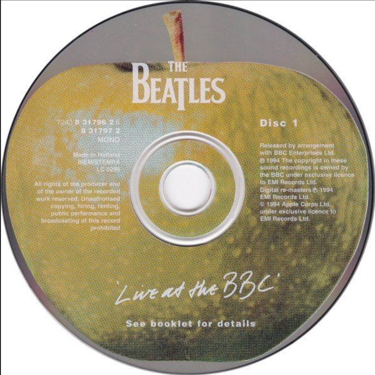 CD: DCD - The Beatles – Live At The BBC – Usato da Brunnen venduto da Barfly5 2