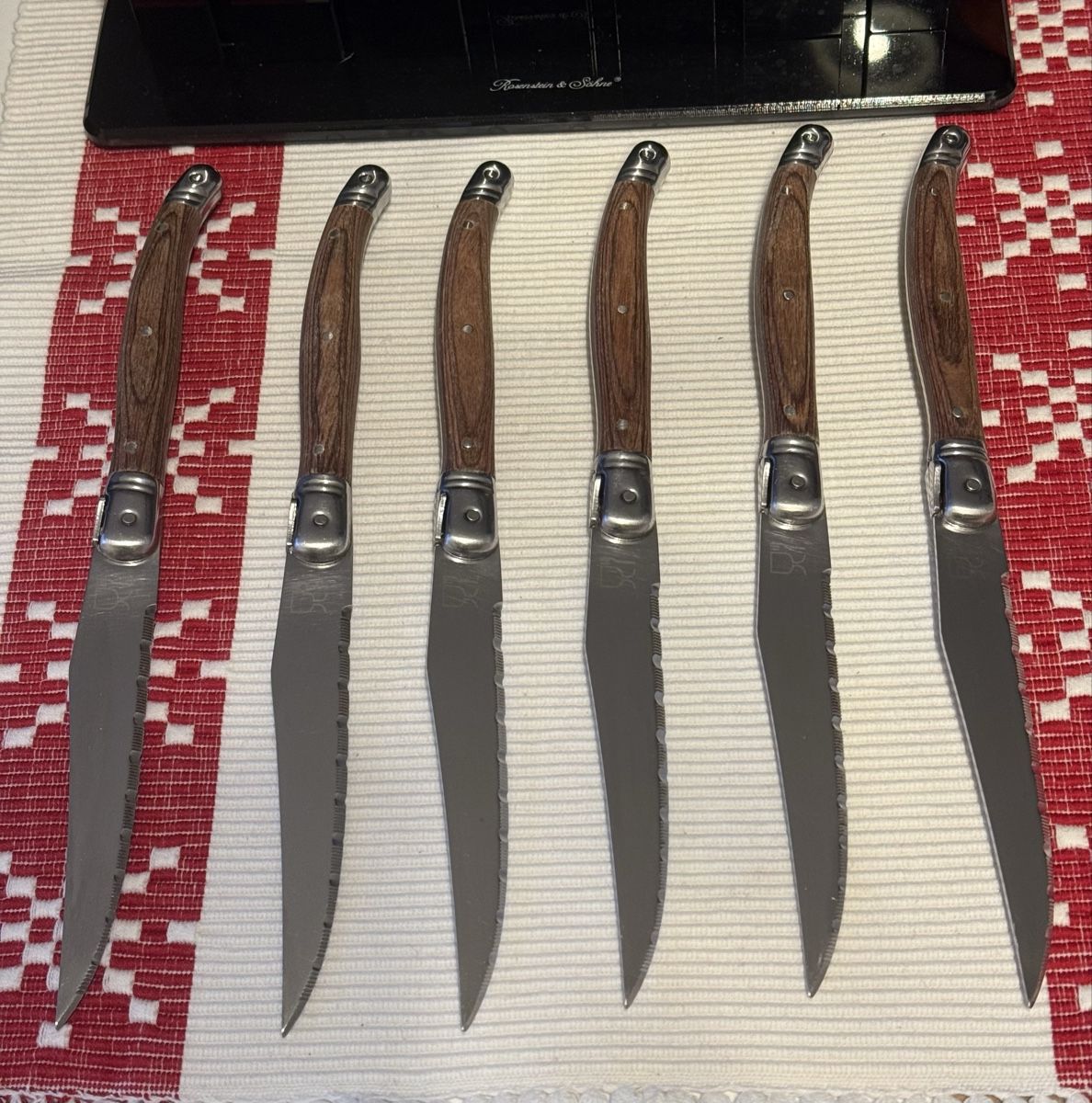 Coltelli: Pizza /Steakmesser-Set, 12-teilig Rossenstein& Söhne – Usato da Flurlingen venduto da dob_959p 3