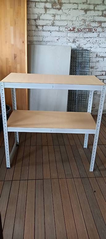 Étagères: Regal, Metallgestell, 90x50x85cm – D'occasion à Seon par Psalm28 4