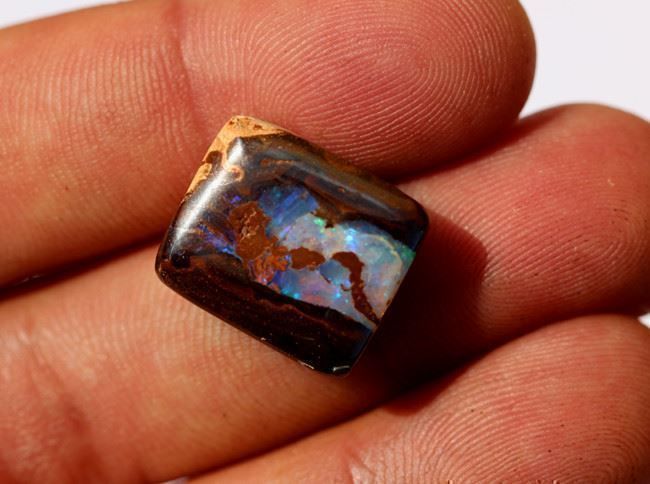 Pietre preziose: Australischer Boulder Opal 15.30Cts. – Nuovo (secondo la descrizione) da Bern venduto da Grindelwaldaus 4