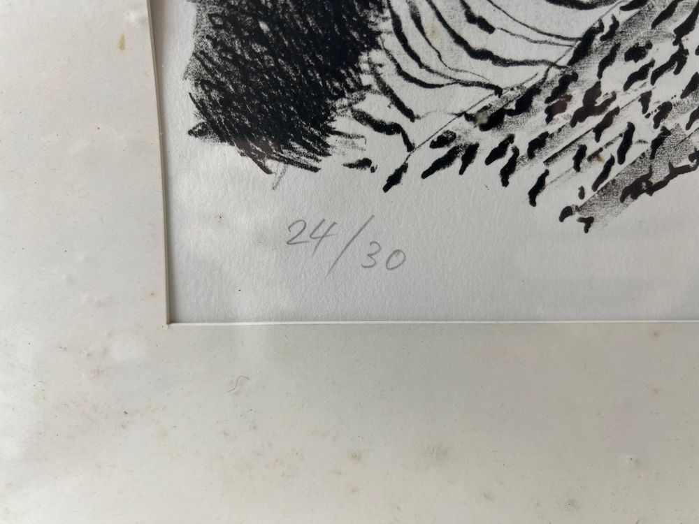 Marcel Kunz (19412020) Toscana Lithographie Handsigniert. Kaufen auf