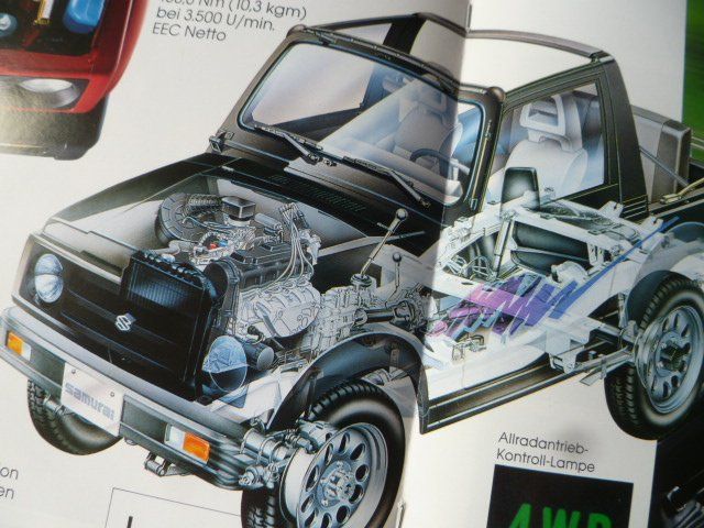 Documenti: Suzuki Samurai Prospekt 1993 – Usato da Zofingen venduto da sosalinos01 4