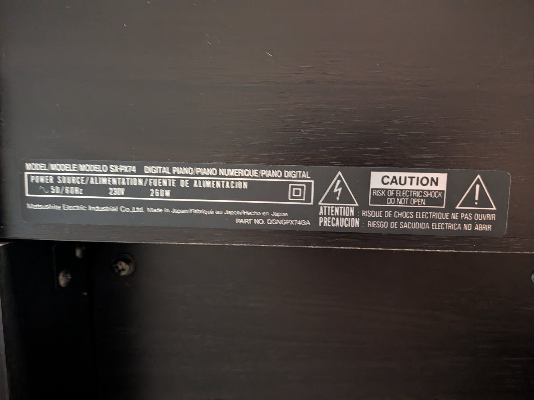 Technics Musikinstrumente: Piano Digital – Gebraucht aus Farvagny-le-Petit von foguou 2