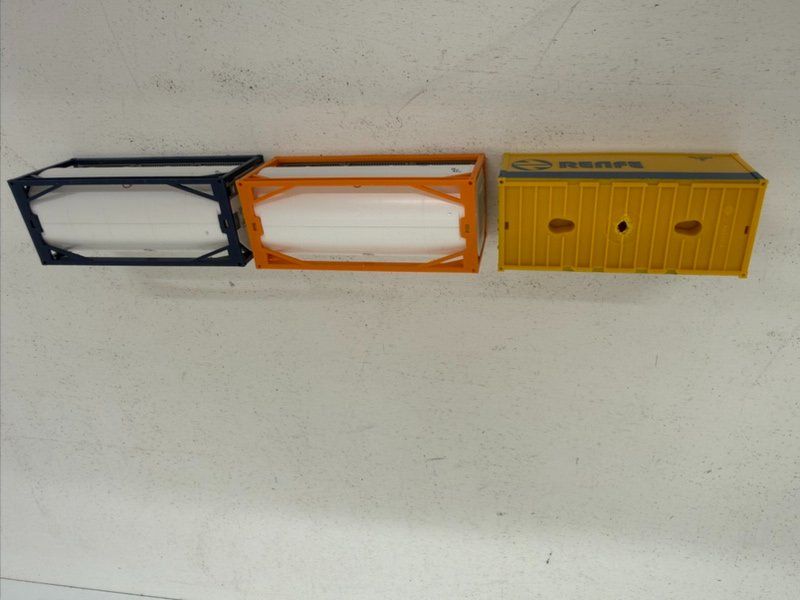 Roco Modellini di ferrovie: Spur H0 Roco 1803 Container Set – Usato da Büsserach venduto da ModellbahnDepot 6