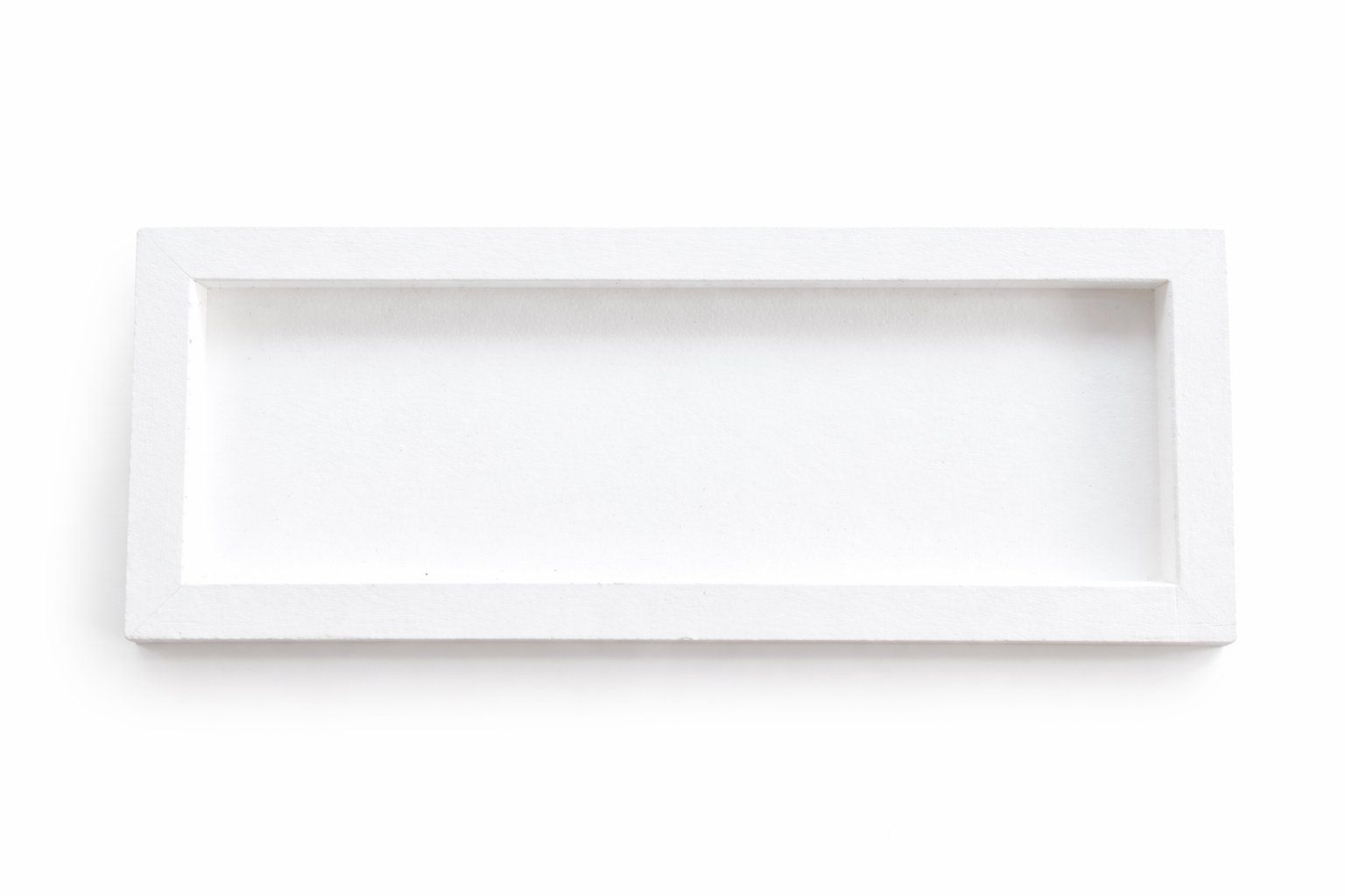 Wände & Decken: Dekotablett Weiss rechteckig 26x11 cm – Neu (gemäss Beschreibung) aus Fully von VaneaSelection 1