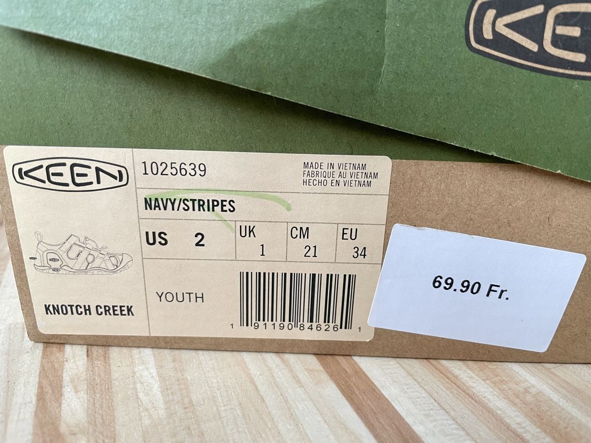 Keen Chaussures garçon: KEEN-Sandale Gr.34 – Neuf avec emballage d'origine à Thun par Tschein 3
