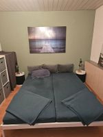 Bett 160x200cm, IKEA VEVELSTAD inkl. 2 Matratzen ÅFJÄLL