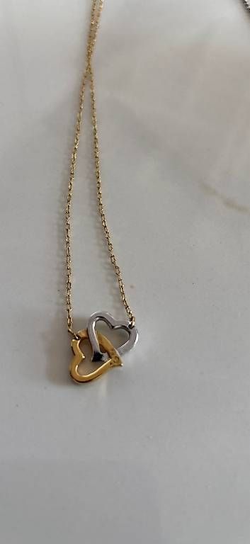 Swarovski Catenine: Swarovski Kette "Zwei Herzen" – Usato da Walchwil venduto da AlonsoXXX 2