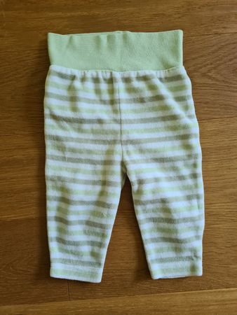 Baby Club Hose gestreift grün Grösse 68