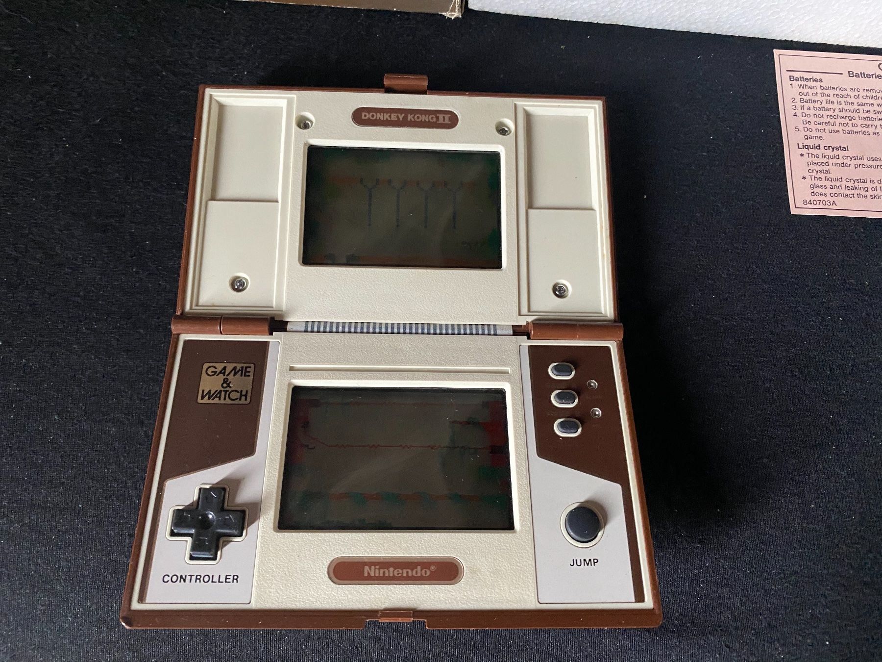 Nintendo Konsolen: Game & Watch Donkey Kong 2 complet en boite – Gebraucht aus Lausanne von sauvezretrogames 5