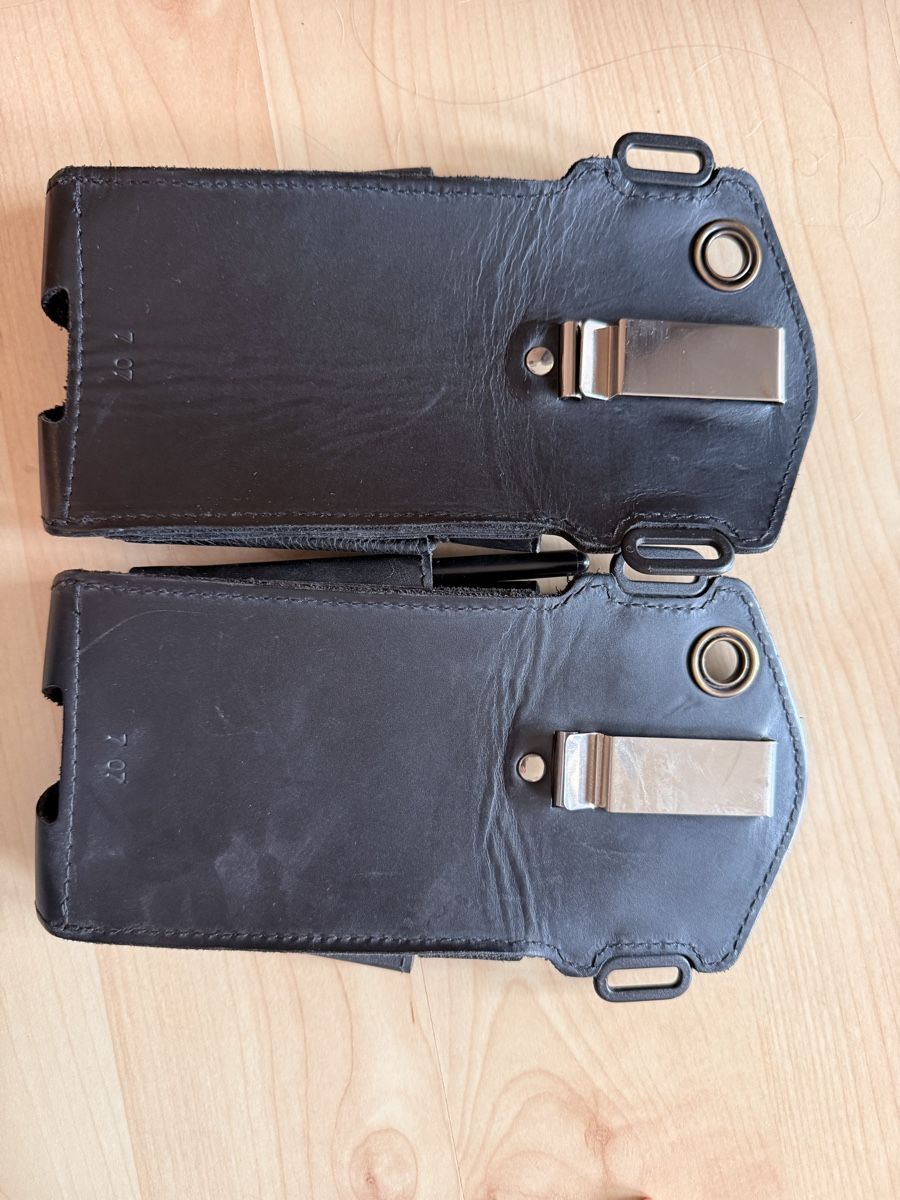 Taschen: Kellner Leder Brieftasche; Oderman- und Druckertasche – Gebraucht aus Samnaun-Compatsch von obe_8hyy 3