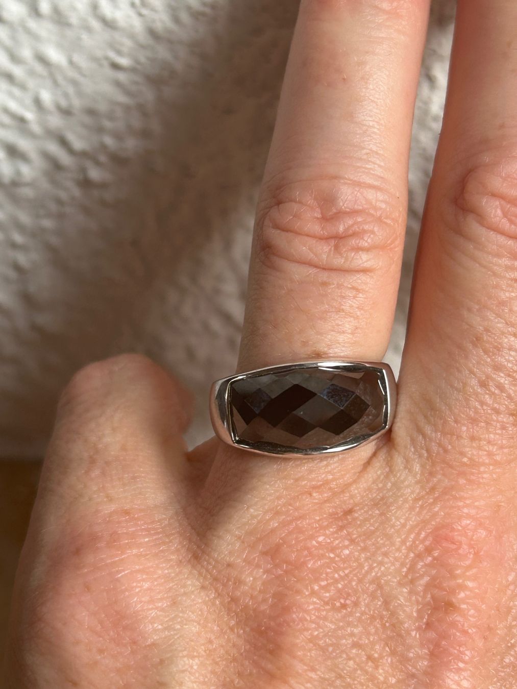 Anelli: Silberring BLACK Schimmer (56) – Usato da Laufen venduto da Bellavitaboom 3