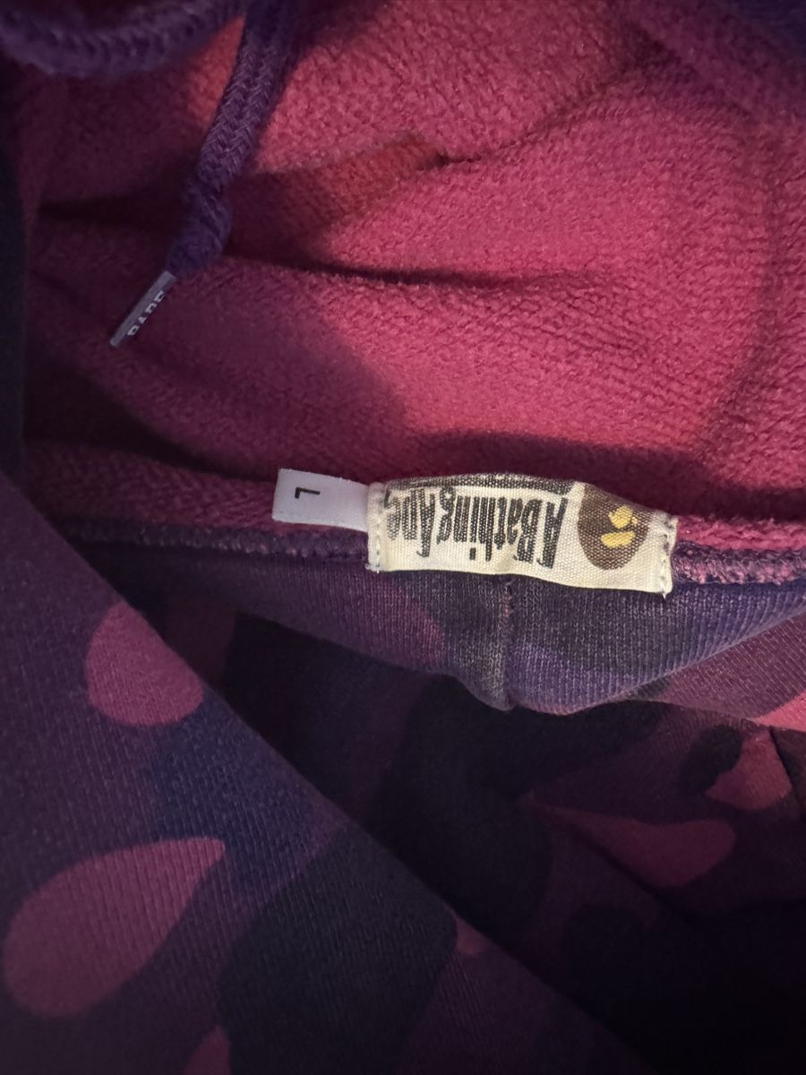 Bape Pullover & Sweatshirts: Bathing Ape Lila Camo Hoodie – Gebraucht aus Bern von pablito01 3