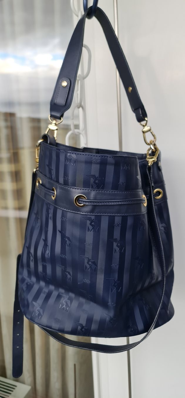 Maison Mollerus Borse da donna: Maison Mollerus  Beuteltasche Blau – Usato da Zürich venduto da Olala_ 1