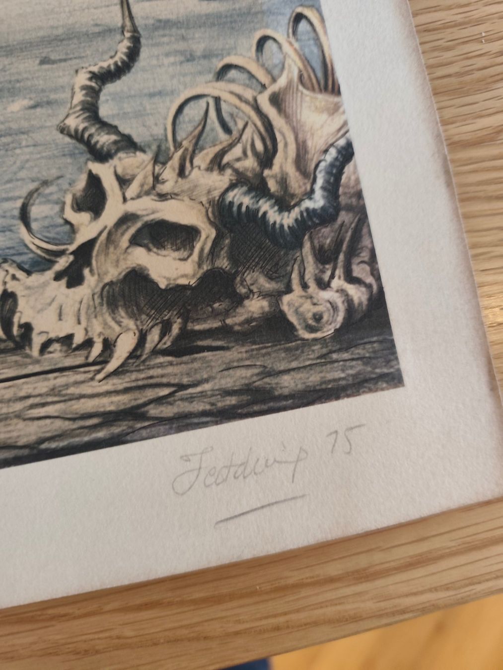 Grafiken & Lithographien: Lithographie William feilding surréalisme – Gebraucht aus Montreux von LeVintage33 2