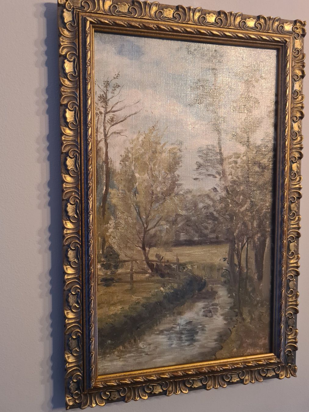 Tableaux: Schönes Landschaftsgemälde – D'occasion à Rotkreuz par Dobermann5