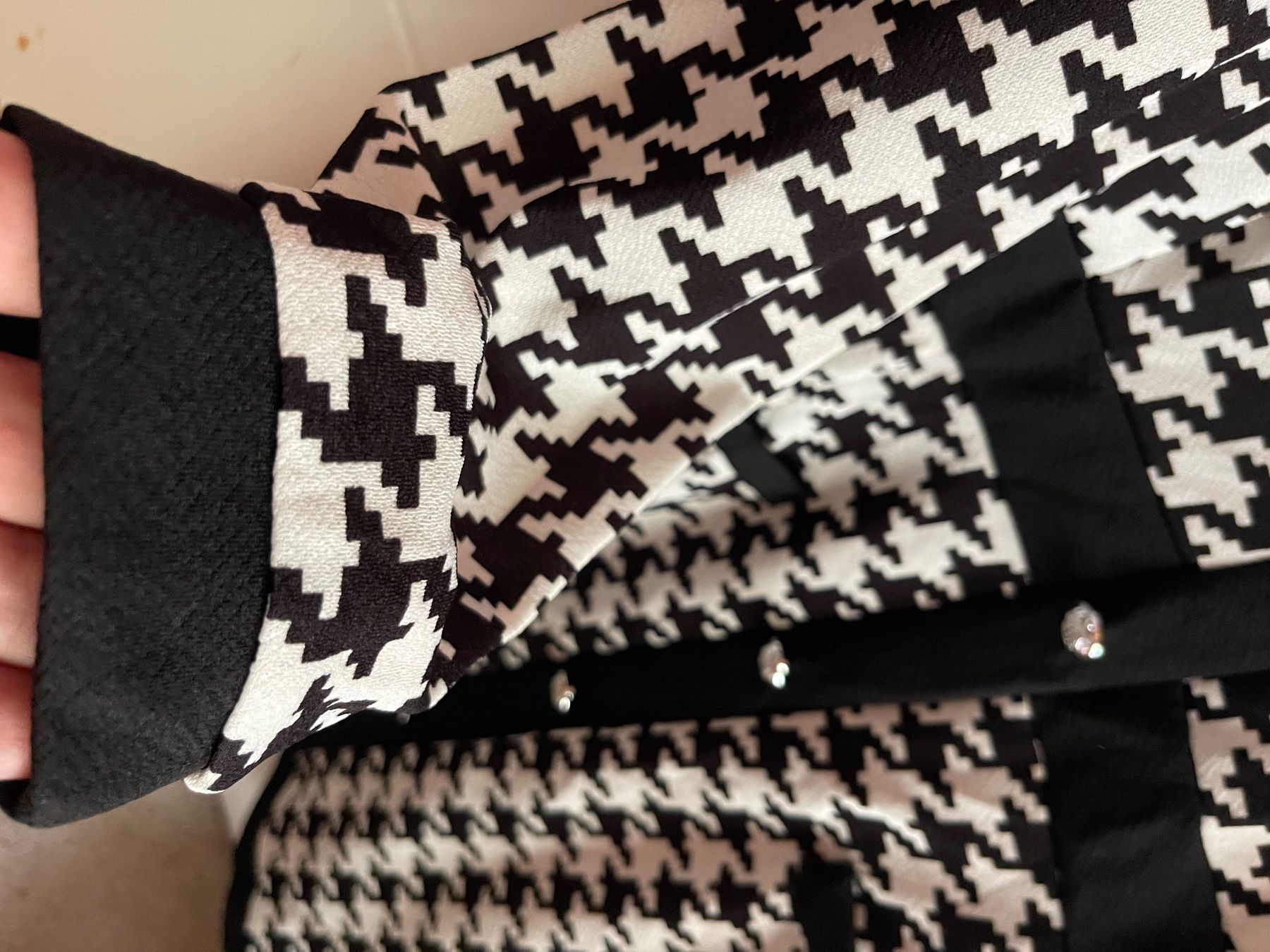 Vestiti: Vestito elegante bianco e nero pied de poule – Nuovo e nell'imballaggio originale da Gordevio venduto da LanaZimm 4