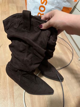 Braune Cowboy Boots (40)