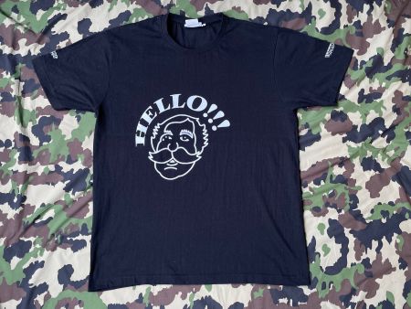 Vintage Y2K T-Shirt Bier Wittkop Double Print Sz L