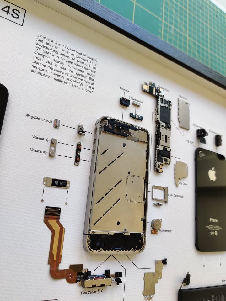Apple Telefoni cellulari / Smartphones: «IPhone 4S in Frame» Schwarz – Usato da Dietikon venduto da MSR-Mark1 1