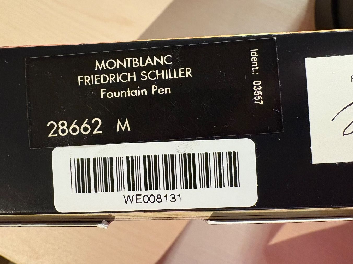 Montblanc Penna & Evidenziatori: Mont Blanc Schiller ballpoint pen – Usato da Subingen venduto da aga_1054 4