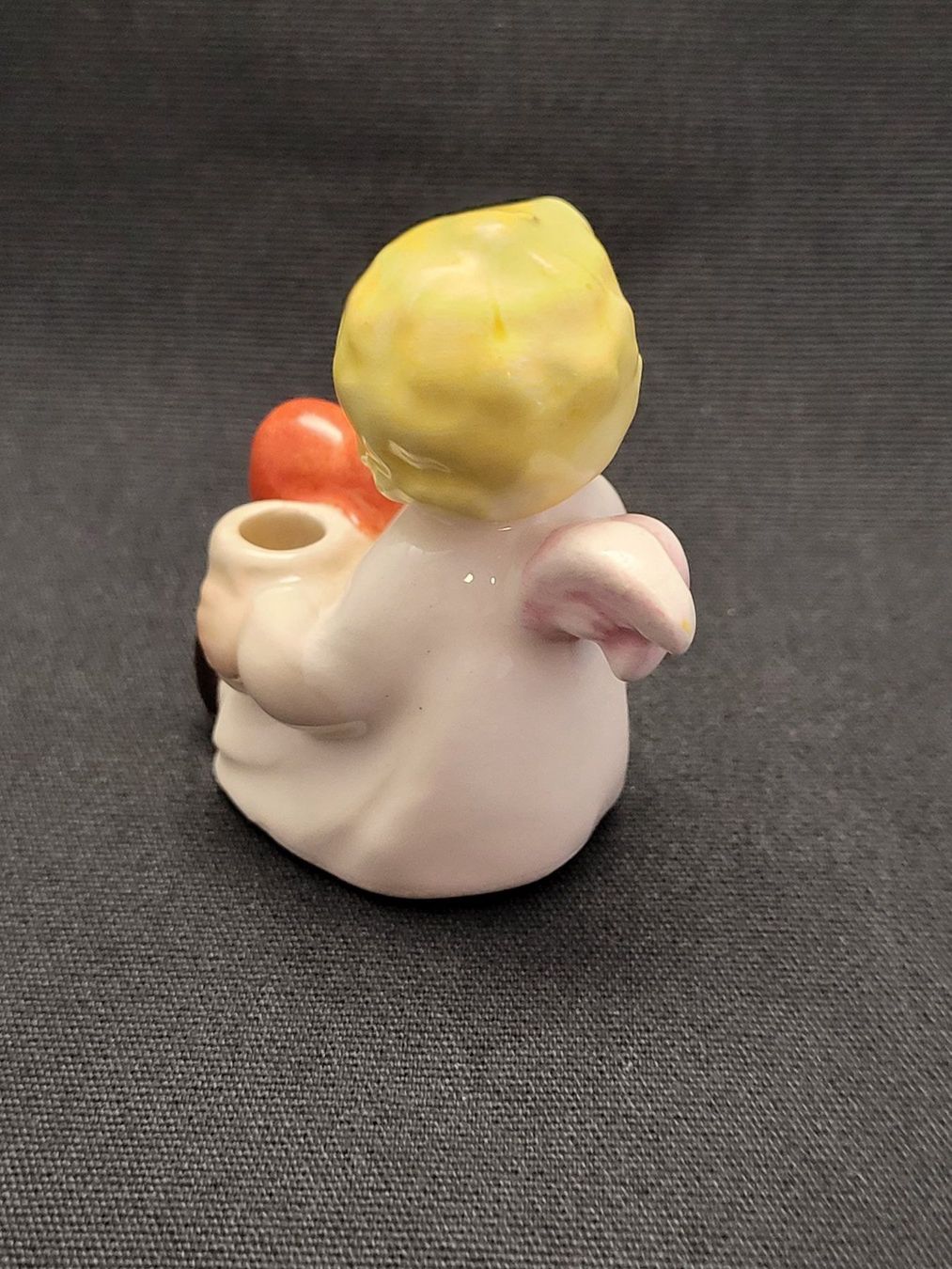 Statuette: Engeli mit Herz / Kerzenständer – Usato da Basel venduto da spinne02 3