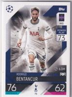 Fussballkarte Rodrigo Bentancur Topps Match Attax 22/2023