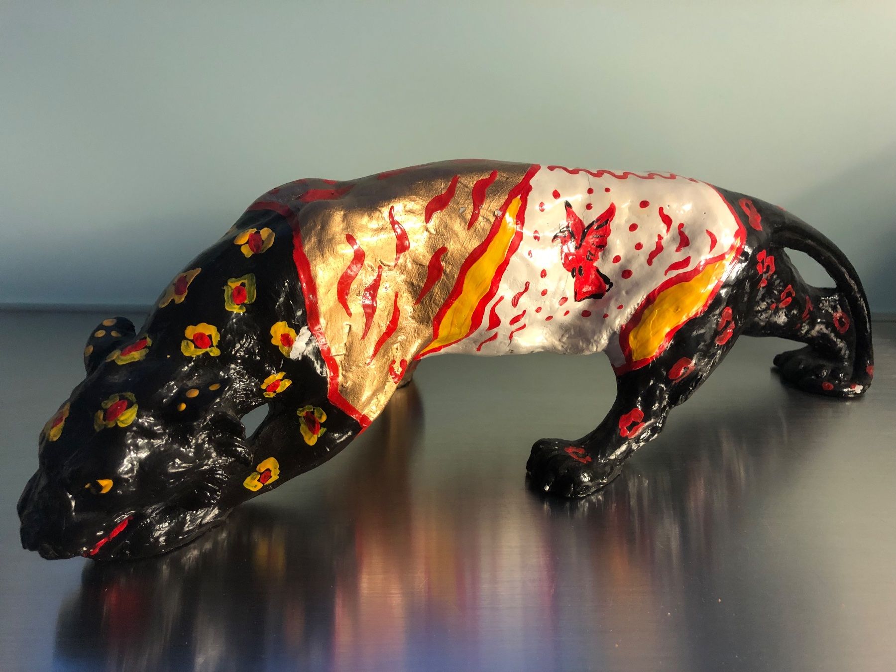 Sculture & Statue: PEDRO MEIER Skulptur x/99 Raubkatze – Usato da Unterägeri venduto da Sportster0