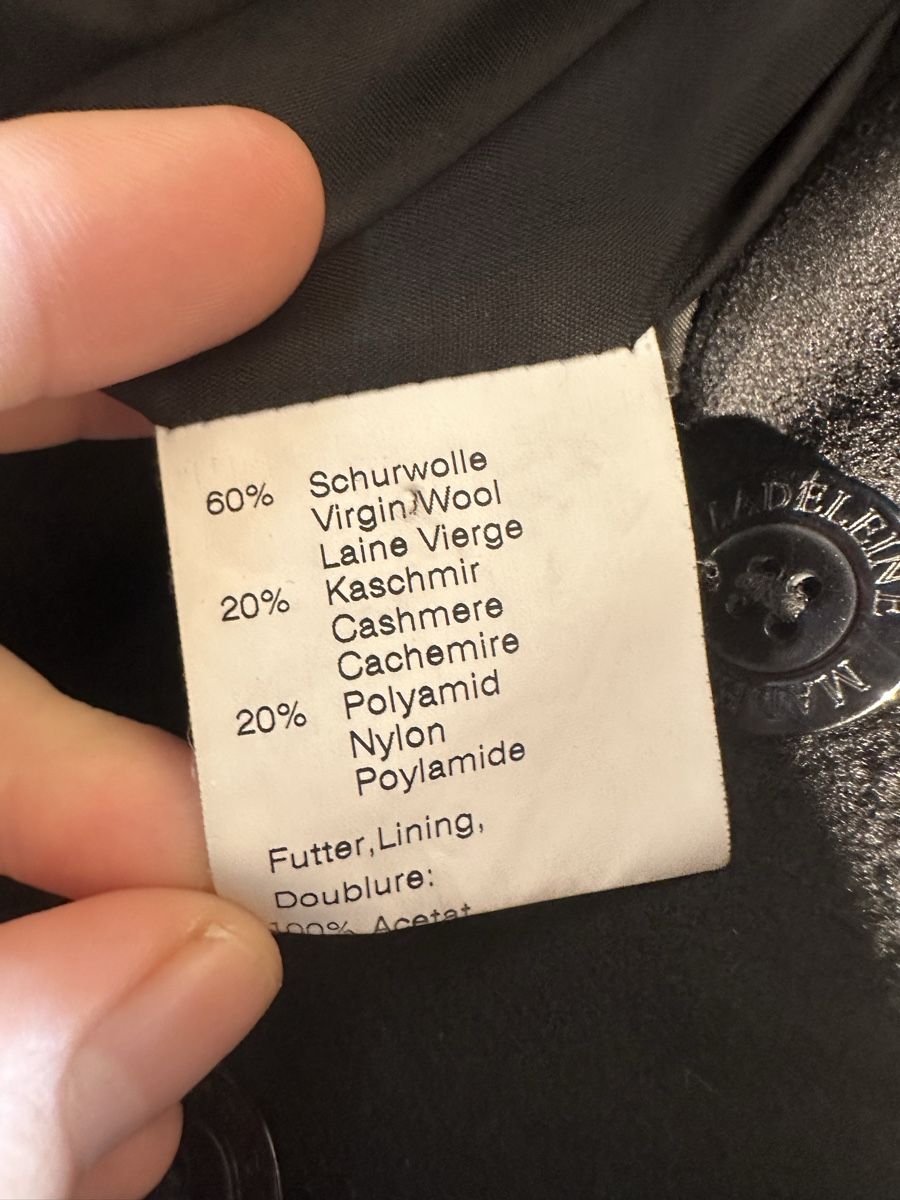Madeleine Mäntel: MADELEINE Damen-Mantel Schwarz Gr. 46 – Gebraucht aus Therwil von jonasiw 6